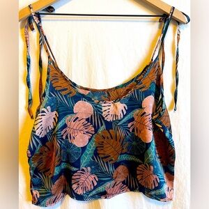 Gyal Bashy Havana Silky Printed Lounge Tank Medium